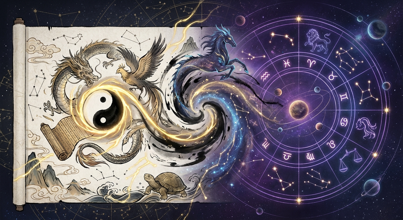 BaZi vs Western Astrology: What's the Difference?