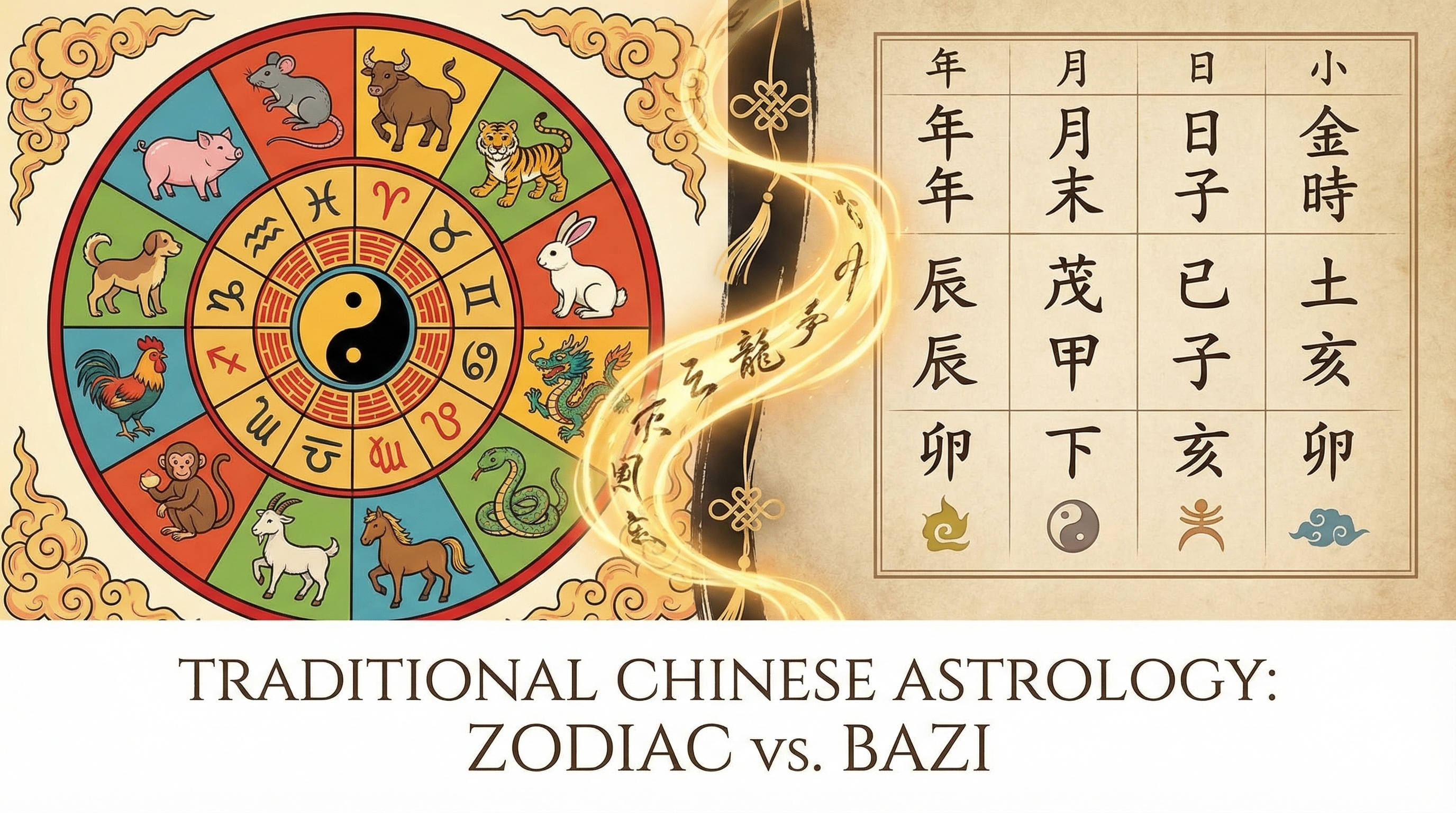 Chinese Zodiac vs BaZi: What's the Difference?