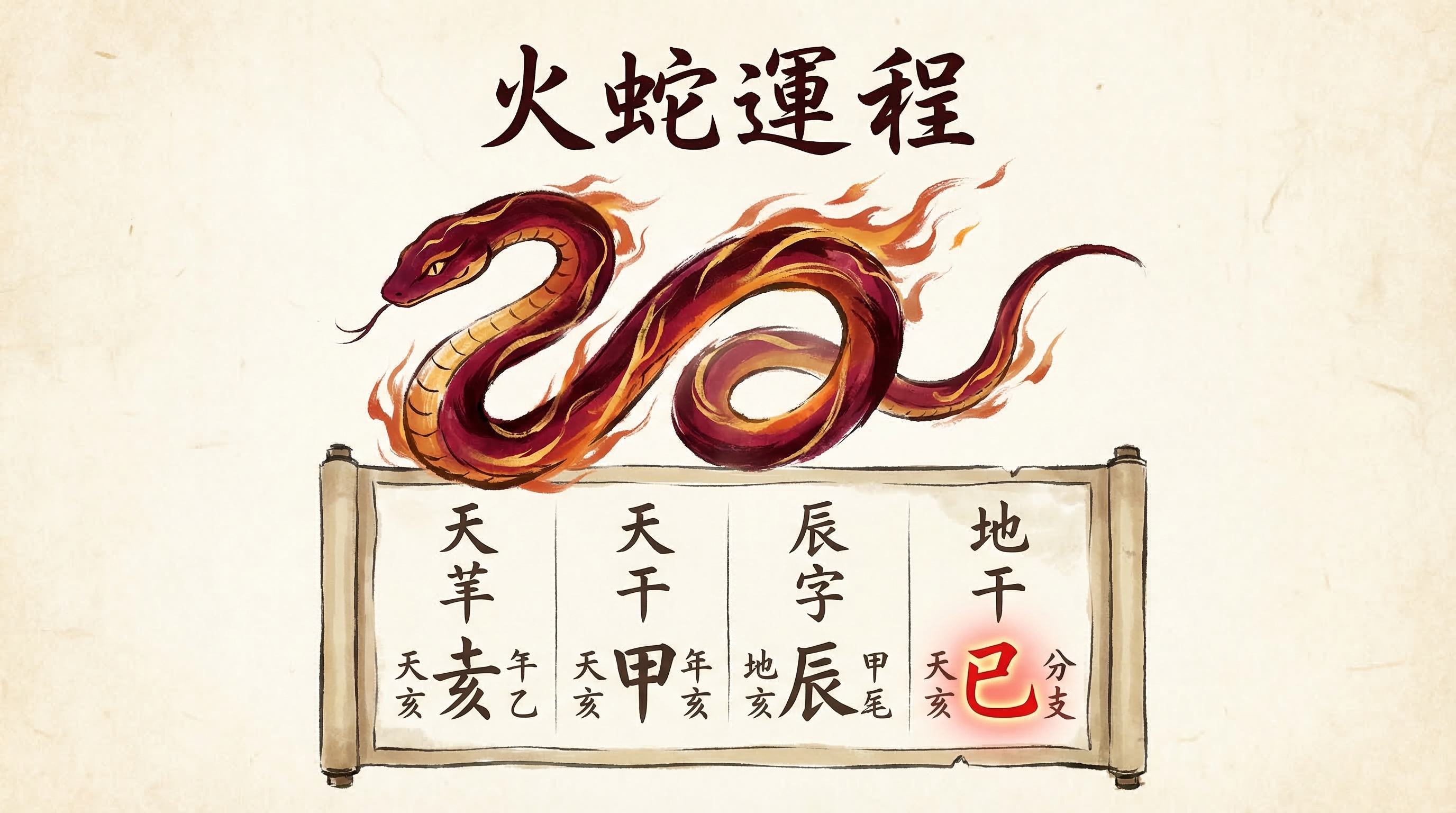 The Snake in BaZi: Intuition, Strategy, and the Fire That Burns Within